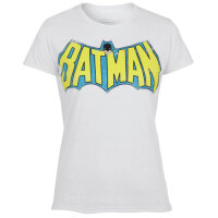 Batman Damen T-Shirt (Girlie): Batman Vintage Retro Logo...