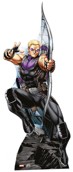 Avengers Pappaufsteller (Stand Up) - Hawkeye Comic Version (185 cm)