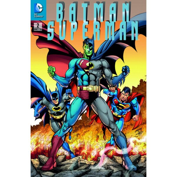 Batman/Superman 2 Variant - 75 Jahre Batman (Comic Action 2014)