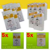 Comic Concept Sparpaket 500x Silver Age Bags (+Lasche) +...