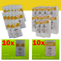 Comic Concept Sparpaket 1000x Silver Age Bags (+Lasche) +...