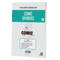 Comic Concept Titeltrenner (Dividers) S (weiß) (25...