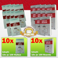 Comic Concept Sparpaket 1000x Deluxe Current Size Bags...