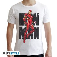 Marvel Comics T-Shirt - Iron Man Classic (weiß)