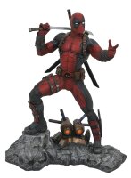Marvel Premiere Collection Resin-Statue: Deadpool (30 cm)