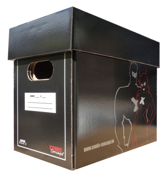 Comic Concept Premium Comic Box (kurz) schwarz
