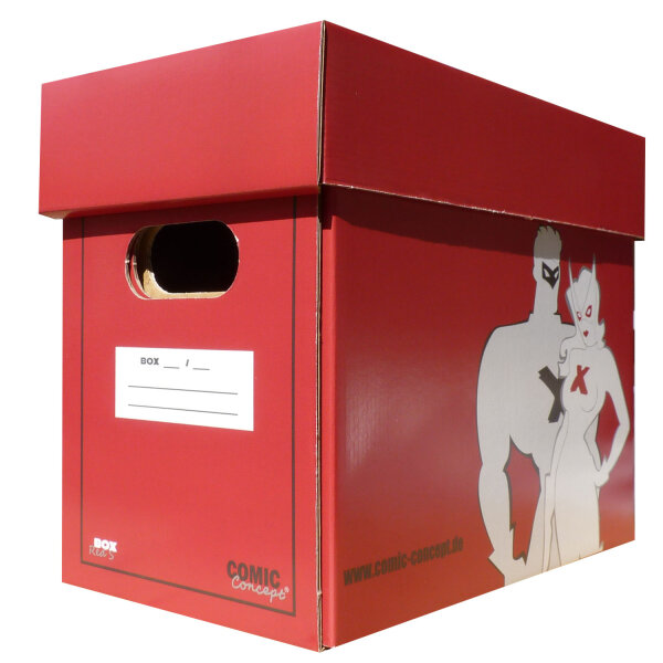 Comic Concept Premium Comic Box (kurz) rot