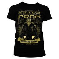 Suicide Squad Damen T-Shirt Girlie: Killer Croc (schwarz)