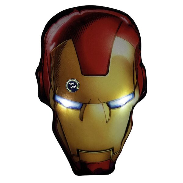 Marvel Comics Iron Man Kissen mit LED