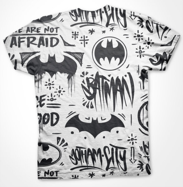 Batman T-Shirt - Icons (Allover)