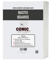 Comic Concept Bastei Boards (185 x 267 mm) (100 Stück)