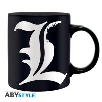 Death Note Keramiktasse - L & Rules (320 ml)