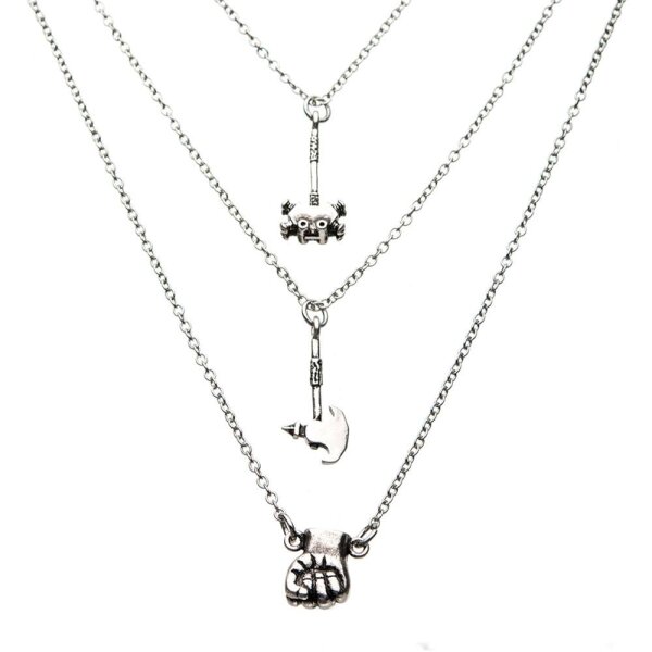 Marvel Comics Hulk Halsketten: 3er Set