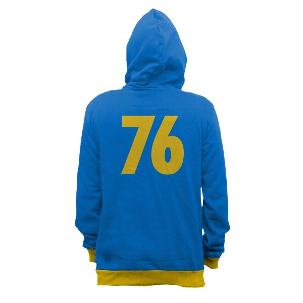 Fallout Kapuzenjacke - Vault 76 Logo (blau)