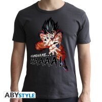 Dragon Ball Z T-Shirt - Goku Kamehameha (schwarz)