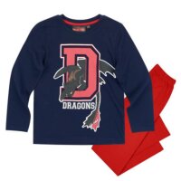 Drachenzähmen leicht gemacht Pyjama (blau) (Kinder,...