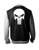 Punisher College-Jacke - Punisher Classic Skull Logo...