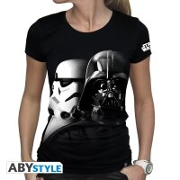 Star Wars Damen T-Shirt (Girlie): Darth Vader &...