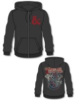 Dungeons & Dragons Kapuzenjacke - Iconic Logo (schwarz)
