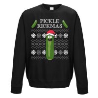 Rick and Morty Pullover im Weihnachtslook - Pickle Rick