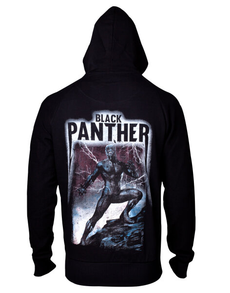 Black Panther Kapuzenjacke - Band Tee Inspired (schwarz)