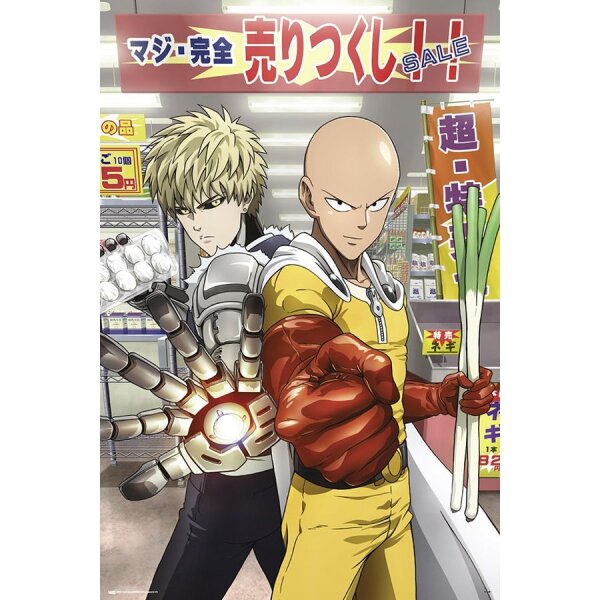 One Punch Man Poster: Supermarket