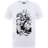 Batman Jugend Youth T-Shirt - Arkham Knight Sketch...
