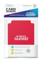 Ultimate Guard Kartentrenner Standardgröße Rot...