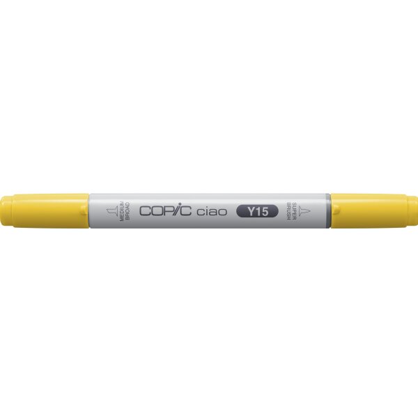 Copic Ciao Marker Y15 Cadmium Yellow