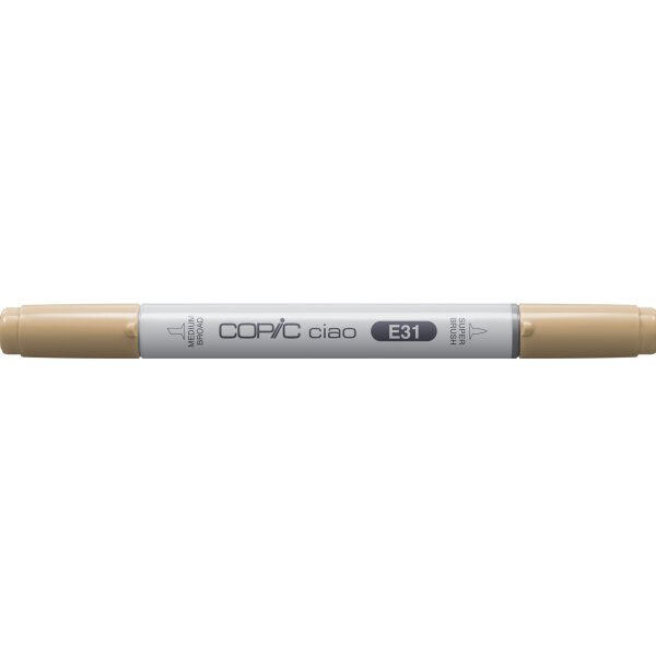 Copic Ciao Marker E31 Brick Beige