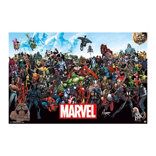 Marvel Comics Poster: Line Up 15 (2)