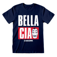 Haus des Geldes T-Shirt Jumbo Bella Ciao (navy)