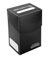 Ultimate Guard Mini Card Case 75+ Standard Size Black