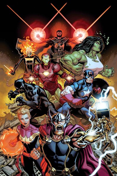 Marvel Comics Poster: Avengers 1 (by McGuinness)