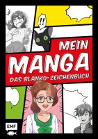 Mein Manga – Das Blanko-Zeichenbuch Mit Rastern und...