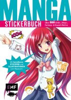 Manga Stickerbuch Über 500 Chibi-, Shojo-, Fantasy-...