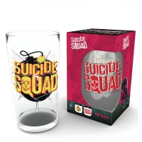 Suicide Squad Trinkglas - Logo Pint Glass (400 ml)