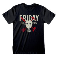 Friday the 13th T-Shirt - The Day Everyone Dies (schwarz)