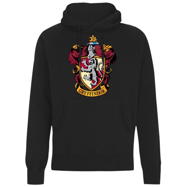 Harry Potter Kapuzenpullover : Gryffindor Crest (schwarz)