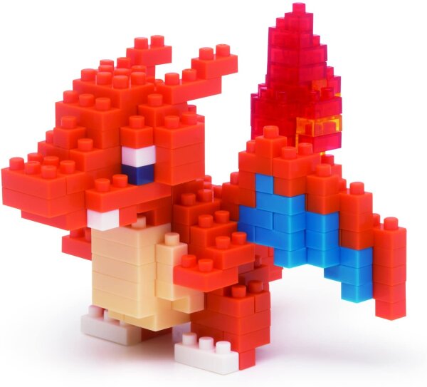 Pokemon nanoblock Bauset Glurak