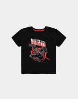 Spider-Man Jugend Youth T-Shirt Miles Morales (schwarz)