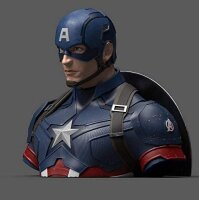 Marvel Captain America Spardose (17 cm)