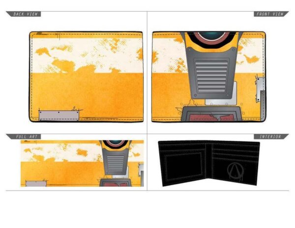Borderlands 3 Geldbeutel Claptrap Bifold Wallet