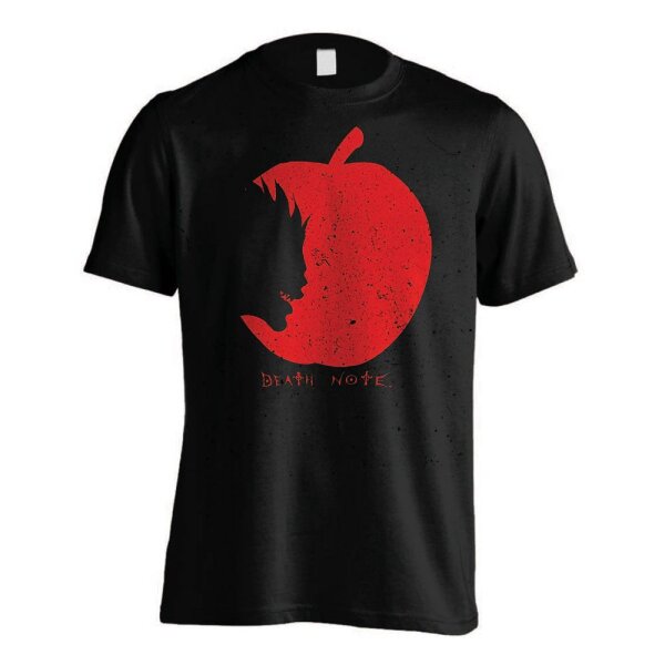 Death Note T-Shirt - Ryuks Apple (schwarz)