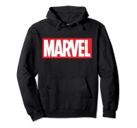 Marvel Comics Kapuzenjacke - Marvel Logo (schwarz)