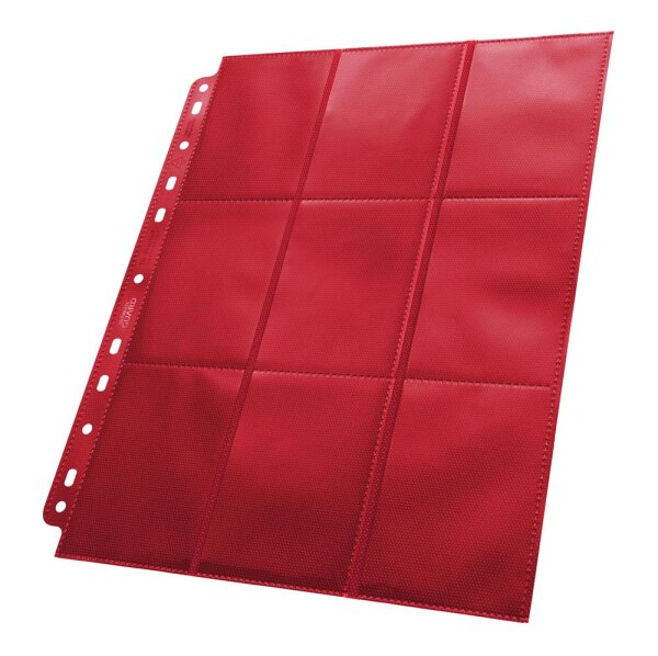 18-Pocket Side-Loading Supreme Pages Standard Size Red (einzeln)