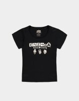 Animal Crossing Damen T-Shirt - Logo (schwarz)