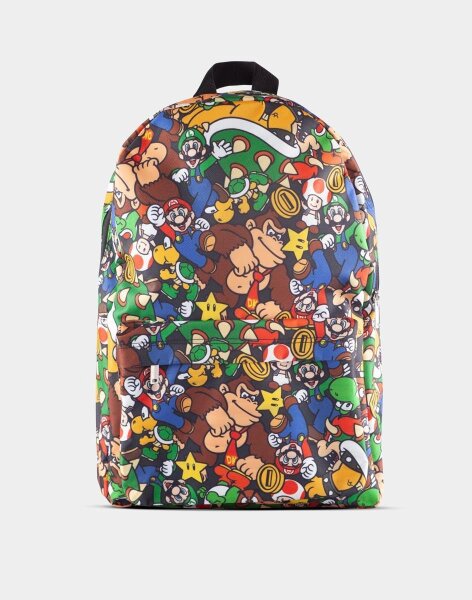 Nintendo - Super Mario Characters AOP Backpack