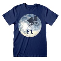 E.T. Der Außerirdische T-Shirt - Moon Silhouette...