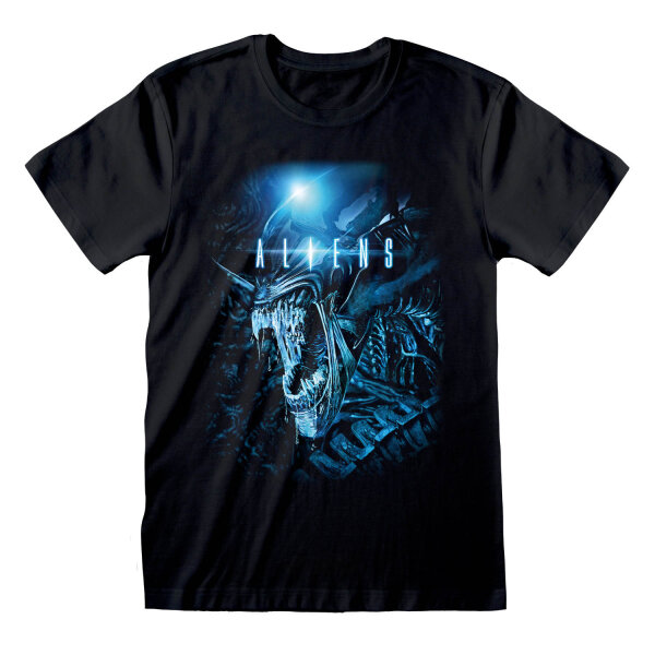 Alien T-Shirt - Aliens Key Art (schwarz)